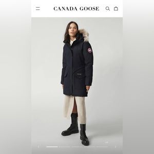Canada Goose Trillium Parka Heritage Navy Women’s XS